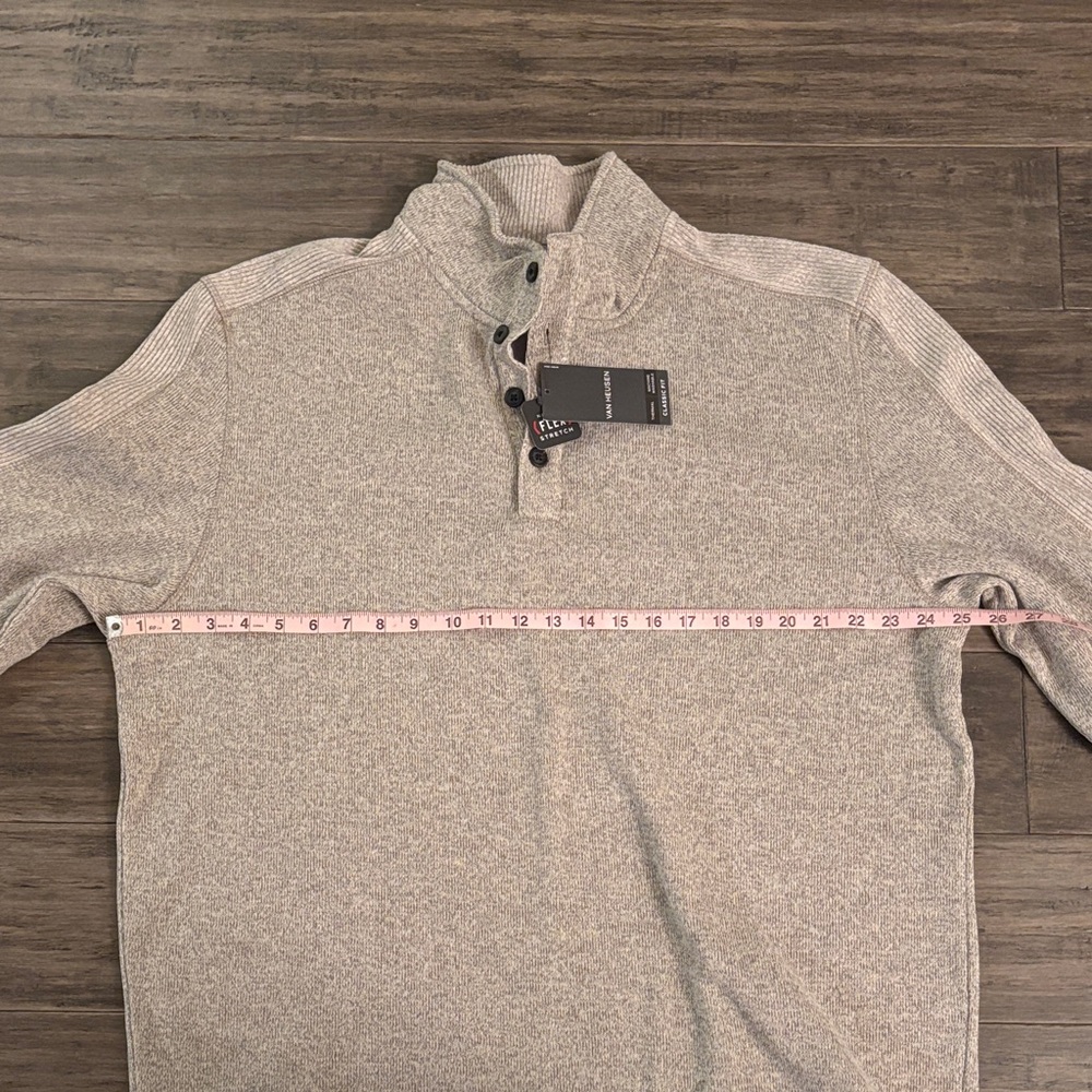 Van Heusen Men's beige Sweater - Picture 7 of 9